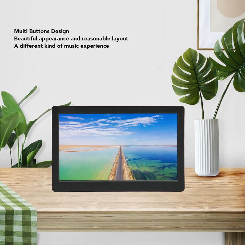 Digital Photo Frame 10 Inch Stereo Support Memory Card 2.4G