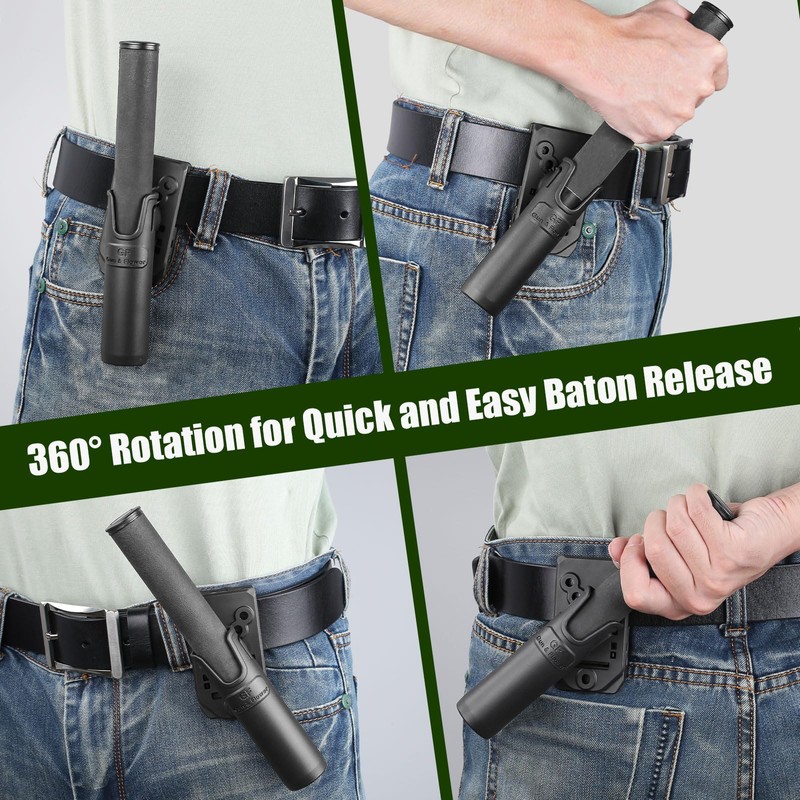 Baton Holder for 1.0 to 1.12 inch Diameter Batons, Expandable