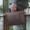 Polare Full Grain Leather Bible Cover Church Bag Bible Protective
