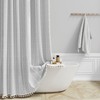 BTTN 80 Inch Long Shower Curtain - 72x80 Boho Chic