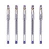 Pilot Hi-Tec-C 025 Gel Ink Pen, Hyper Fine Point 0.25mm, Blue Ink, LH-20C25, Value Set of 5