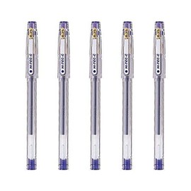 Pilot Hi-Tec-C 025 Gel Ink Pen, Hyper Fine Point 0.25mm, Blue Ink, LH-20C25, Value Set of 5