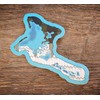 Christmas Island Bonefish Sticker Decal