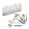 JAQ Utensil Holder for Sink, Sus304 Stainless Steel Rust Free