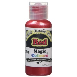 Magic Colours Edible Metallic Red