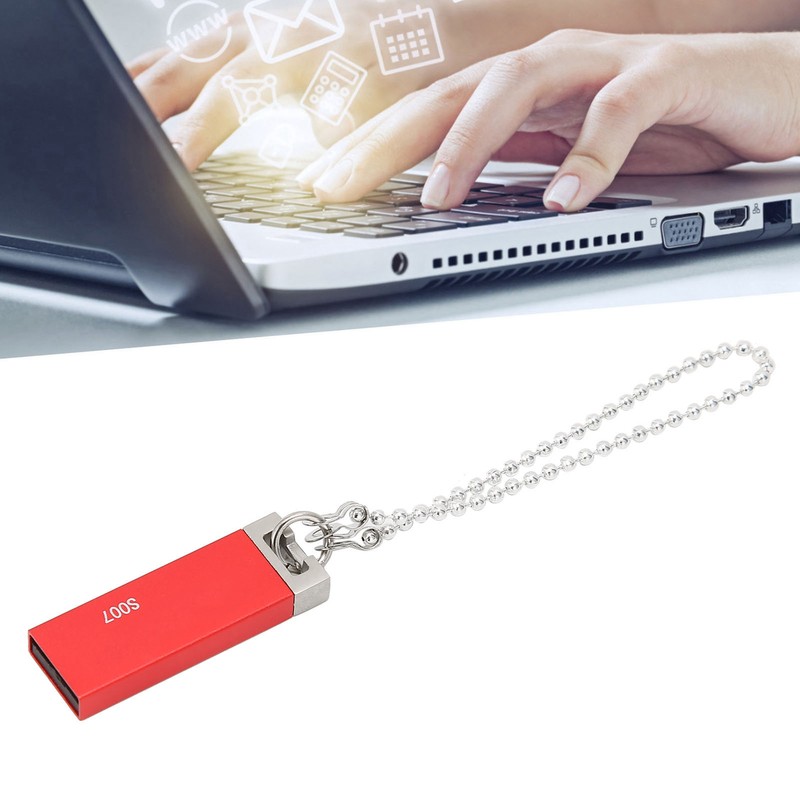 LAMYOO USB 2.0 U Disk Zinc Alloy Red High Speed