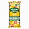 Zoflora Lemon Zing Biodegradable Wipes, Antibacterial Multi-surface Cleaning Wipes, Kills