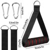 DINSONG One-hand padded handle, lat pull handle for fitness bands