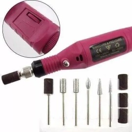 Zz Rosa Multiusos Eléctrica Lima De Uñas Lijadora Y Hy