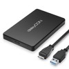 deleyCON SSD Hard Drive Enclosure USB 3.1 Gen 1 for