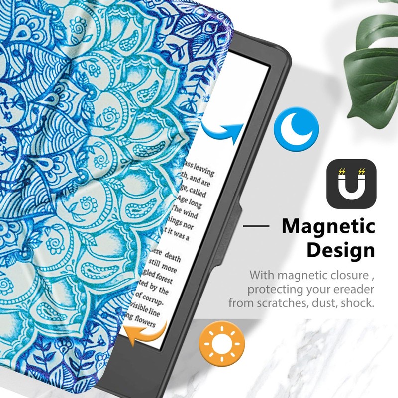 Case Compatible with 6" Kobo Clara Colour/BW (2024)/2E (2022)/Tolino Shine