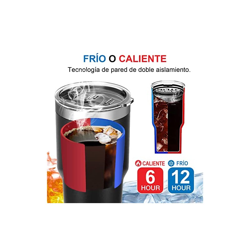 E T EASYTAO Termo Acero Inoxidable, 30OZ850ml Termo Para Cafe