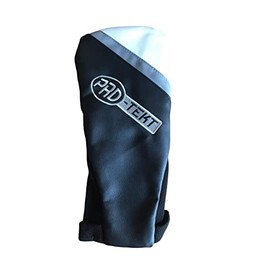 Pro-Tekt Premium Golf Driver Headcover - Durable & Sophisticated Club Protection, Snug Fit for Modern Drivers, Elegant Black, White, & Grey Design - Ultimate Golf Accessory