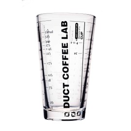 DUCT COFFEE LAB GLASS ORIGINAL MEASURING GLASS (Black)