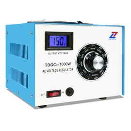 ZHENGXI 10 Amp Adjustable Voltage Regulator 1000W Variac Variable Transformer 110V Input, 0-150V Output