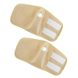 Sarini 2 pairs Castor Oil Pack for Hands, Reusable Castor Oil Pack Wrap Kit, Highly Absorbent Hand Caster Oil Pack, Easy to Use Anti-Seepage (Oil Not Included)