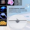 3D Hologram Fan, Desktop Hologram Advertising Display Fan with Transparent