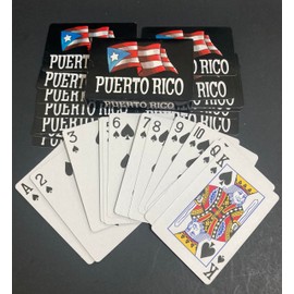 Puerto Rico Playing Card Deck Colorful Design Featuring Puerto Rican Flag Great for Card Enthusiasts and Collectors