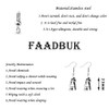 FAADBUK Dancing Movie Inspired Earring Dancing Movie Lover Gift 80s