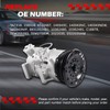 AC Compressor Fit for 2006-2012 Yaris 1.5L l4, Air Condition