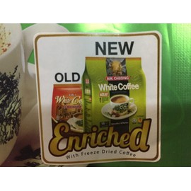 Malaysia Aik Cheong Old Town Instant ( 3 in 1) Choice of: Hazelnut White Coffee or Black Tea Coffee Combo Creamer, 15 Sachets ( pack of 1 ) (Hazelnut Richer)