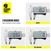 Segomo Tools 6 Inch Electronic Digital Calipers: Inch, Fractions, Millimeter