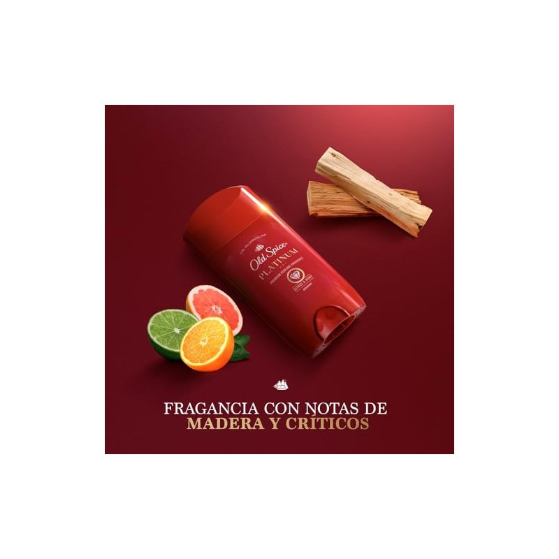 Old Spice Barra Desodorante Premium Platinum De 85 g