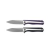 Petrified fish PF818 Cuchillo Plegable 3.54 inch Cuchilla de Black