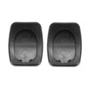 QUARKZMAN Set of 4 Non-Slip Clutch Brake Pedal Cover for