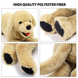 LotFancy Dog Stuffed Animals Plush, 21" Soft Cuddly Golden Retriever Plush Toys, Large Stuffed Dog, Puppy Dog Stuffed Animals, Birthday Gift for Kids Girls Boys