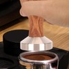 51mm Stainless Steel Wood Handle Coffee Tamper Coffee Powder Pressing