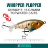 ELBFANG Topwater Artificial Bait Set, Popper, Stickbaits, Surface Bait, Whopper