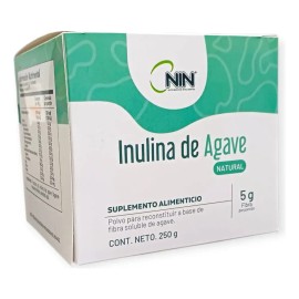 Inulina De Agave 250g Pura Nin Sabor Sin Sabor                                                                                                        