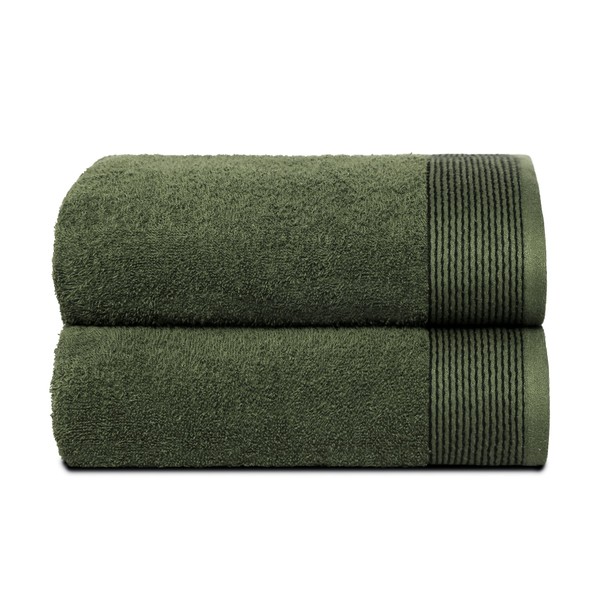 BELIZZI HOME Ultra Soft 2 Pack Oversized Bath Towel Set