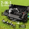 2-in-1 Scarifier and Dethatcher – Deep Soil Revitalization with High-Torque