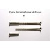 FixitFlo M4 Connecting Screws Chrome with Sleeves M4 x 60mm