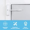 Wright Products VWC50WH Vertical Interior Door Closer, White