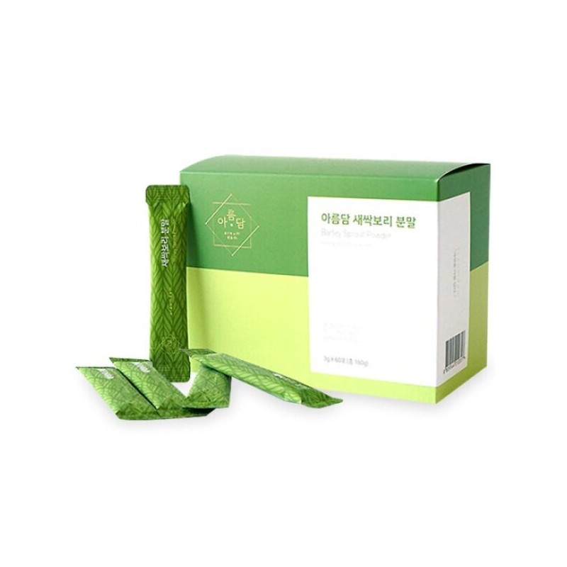 아름담 새싹보리분말 3g 60포 Areumdam Barley Grass Powder 3g 60