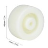 Fafeicy 2 Inch Nylon Roller Wheel, Round Pulley Caster Roller