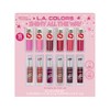L.A. COLORS Set de Labiales Shiny All The Way, 6