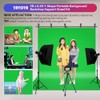 Green Screen Backdrop Kit, 5 x 6.5 ft Portable Chromakey