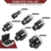 LFGUD Diamond Hole Saw Kit, 6-Piece Diamond Core Drill Bits