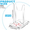 12 Sets of Adjustable Purse Display Stand Clear Acrylic Handbag