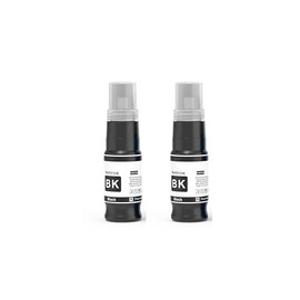 GI-25 Pigment Ink Bottle Replacement for GI25 GI-25BK Black Refill Ink Compatible with GX1020 GX2020 Printer (2 Pack)