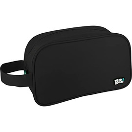 Grafoplás 37710010 School Bag, Side Handle, Black, Bits & Bobs, 28 x 18 x 10 cm, Black/White, 28x18x10cm, Square Bag with Handle on Side