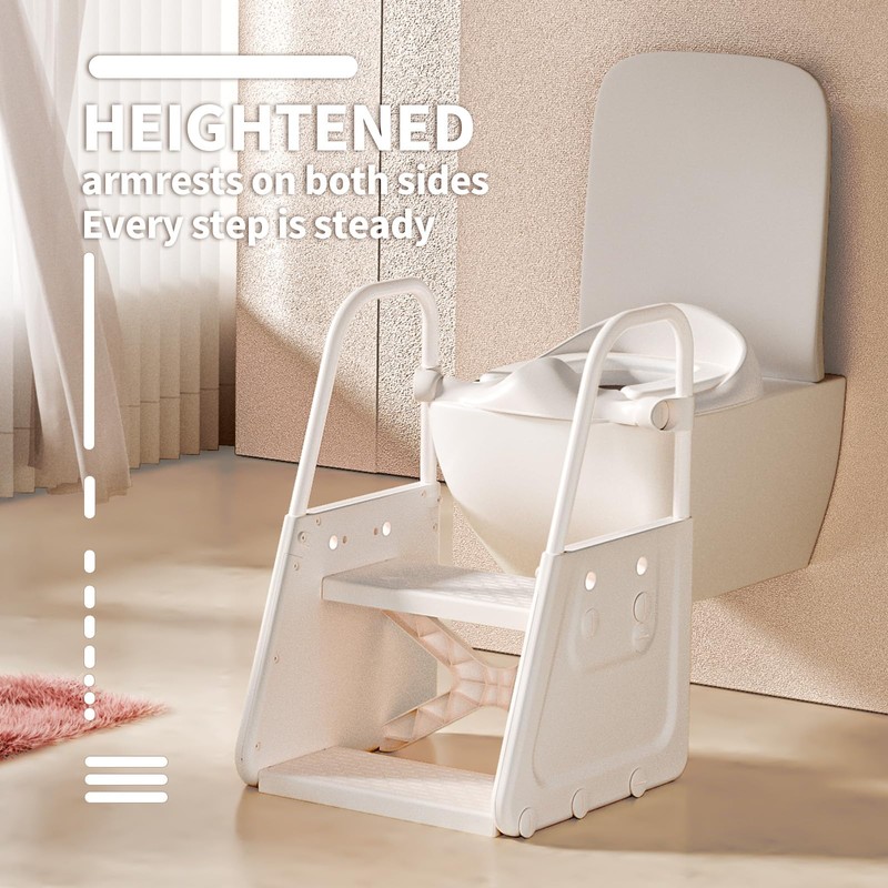 3 in 1 Potty Training Toilet Seat & Toddler Step