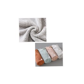 FOMIYES Hair Drying Cap Quick Dry Orbent Towel Absorbent for Long Short Curly Hair Grey