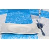 AmaCasa Non-Woven Table Runner with Flower Design 23 cm /