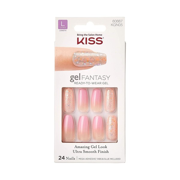 Kiss Gel Fantasy Ready-To-Wear 24 Nails KGN05