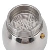 Glass Moka Pot Stainless Steel Heat Resistant Portable Classic Italian